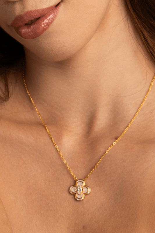 Colar Paris Madre Shine Dourado