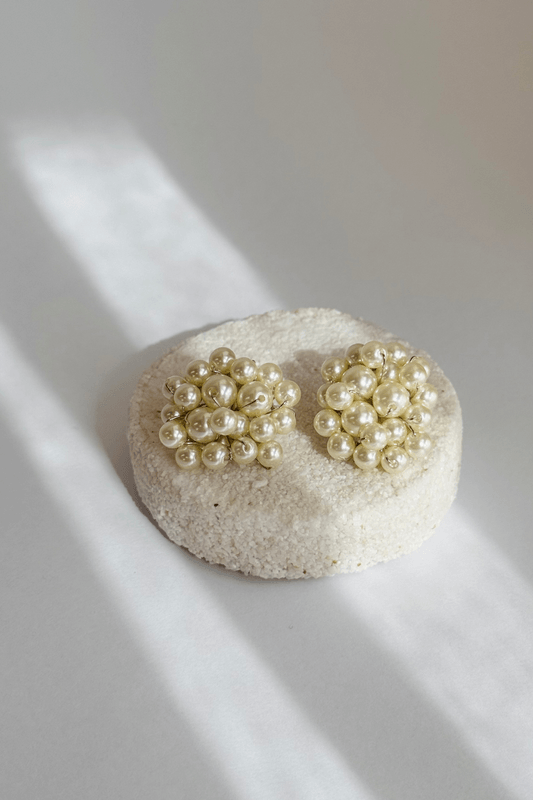 Brinco Pérolas Bubbly Prata