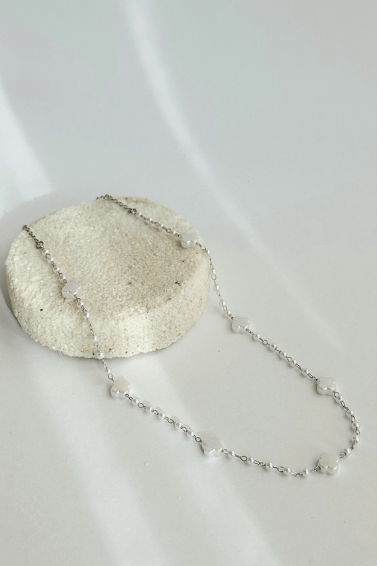 Choker Paris Pérolas Prata