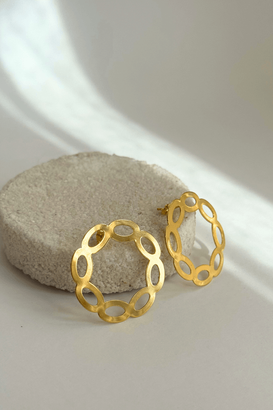 Brinco Elos Dourado