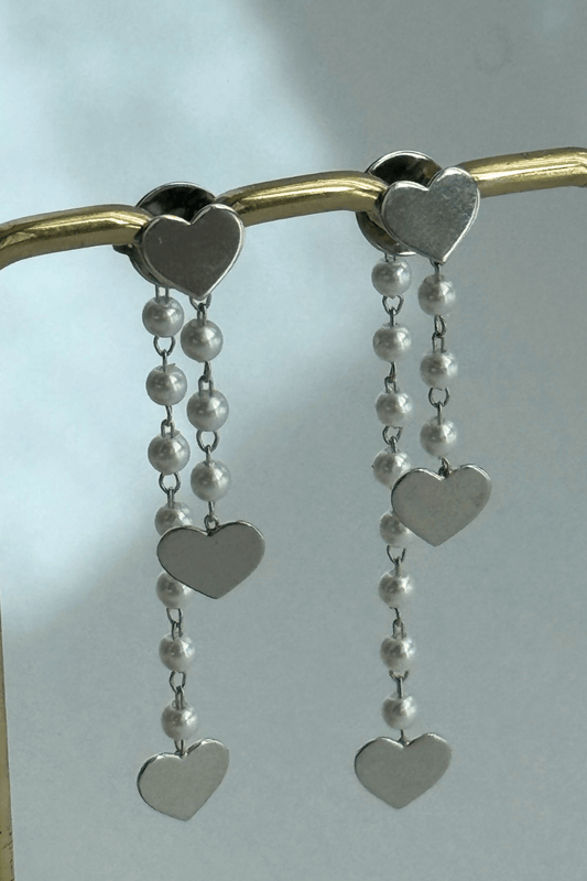 Brinco Pérolas Sagradas Prata Brinco Pérolas Sagradas Prata