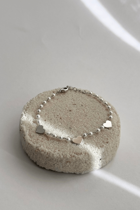 Pulseira Pérolas Sagradas Prata