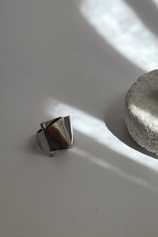 Anel Fold Prata Anel Fold Prata