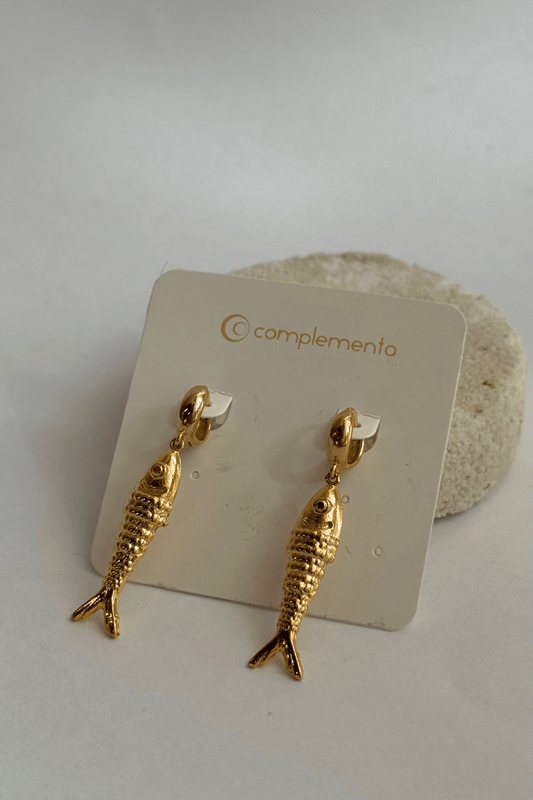 Brinco Sardinha Dourado