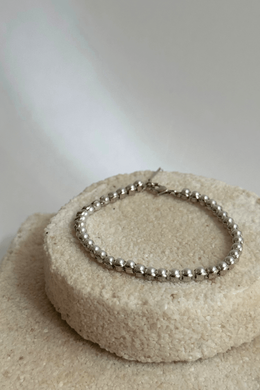 Pulseira Riviera Pérolas P Prata Pulseira Riviera Pérolas P Prata