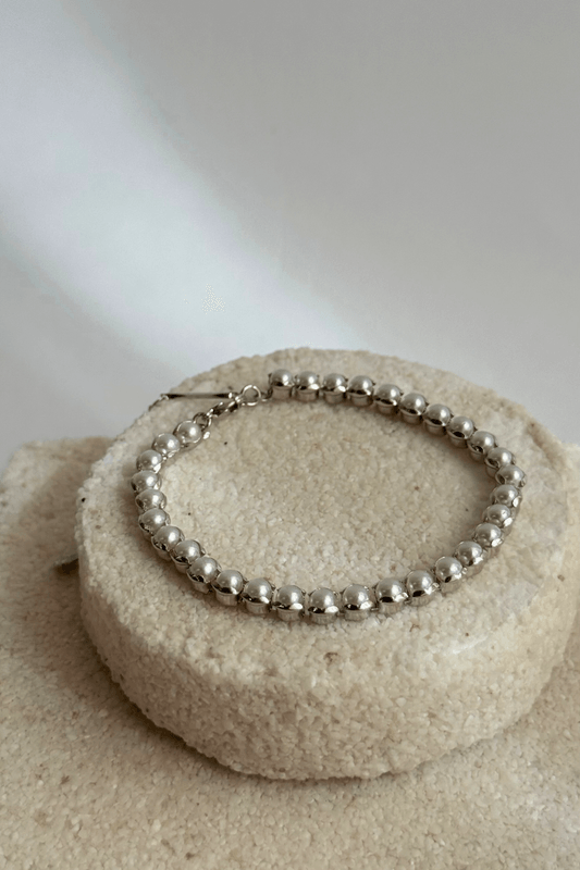 Pulseira Riviera Pérolas M Prata Pulseira Riviera Pérolas M Prata