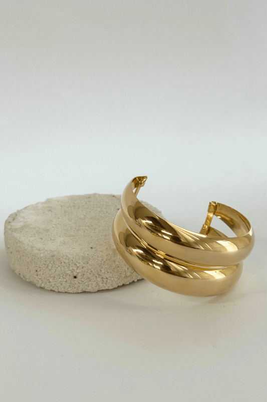 Bracelete Duplo Dourado Bracelete Duplo Dourado