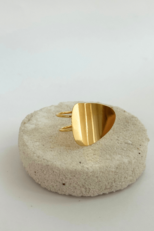 Anel Universe Rock Dourado