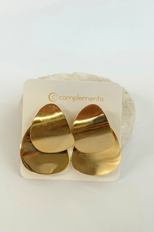 Brinco Universe Rock Dourado Brinco Universe Rock Dourado