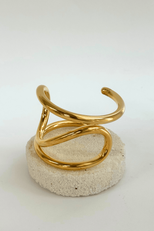 Bracelete Curves Dourado