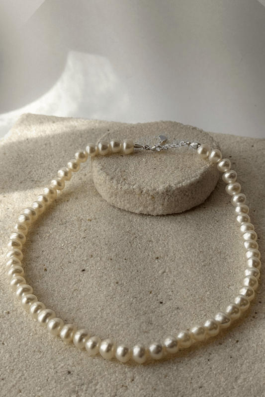 Colar Pérolas Amalfi Prata