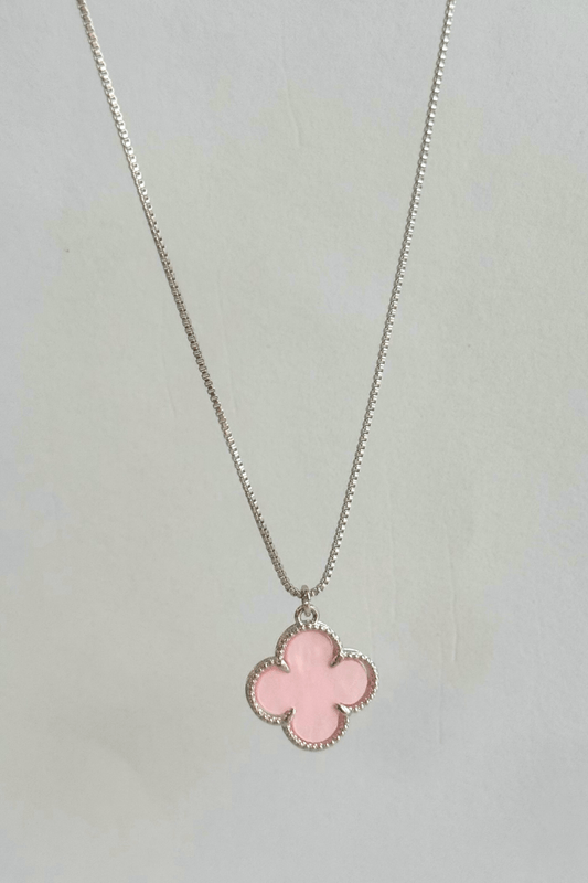 Colar Paris Colors Prata Cor:Rosa Colar Paris Colors Prata Cor:Rosa