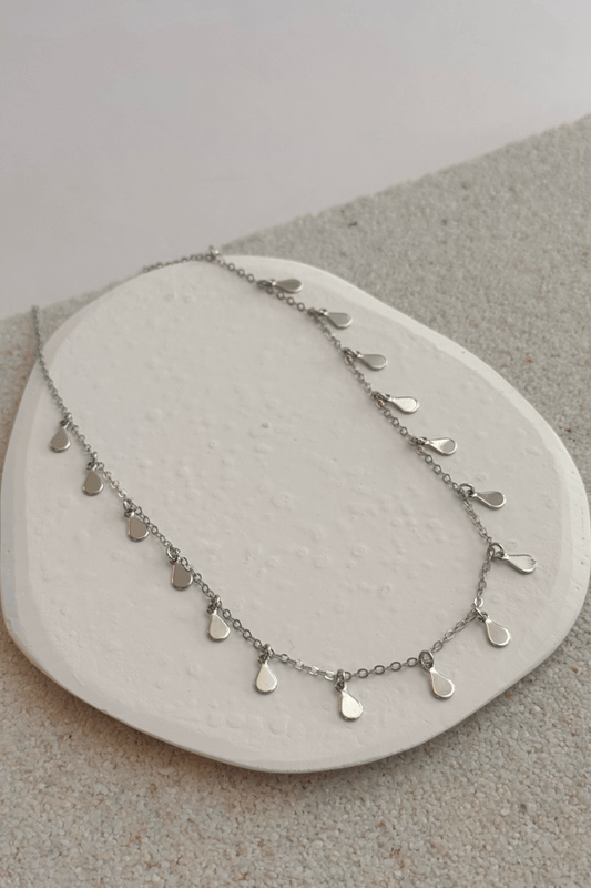 Choker Gotinhas Verão Prata