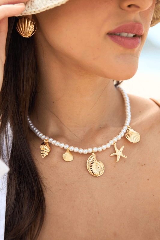 Colar Oceano Dourado